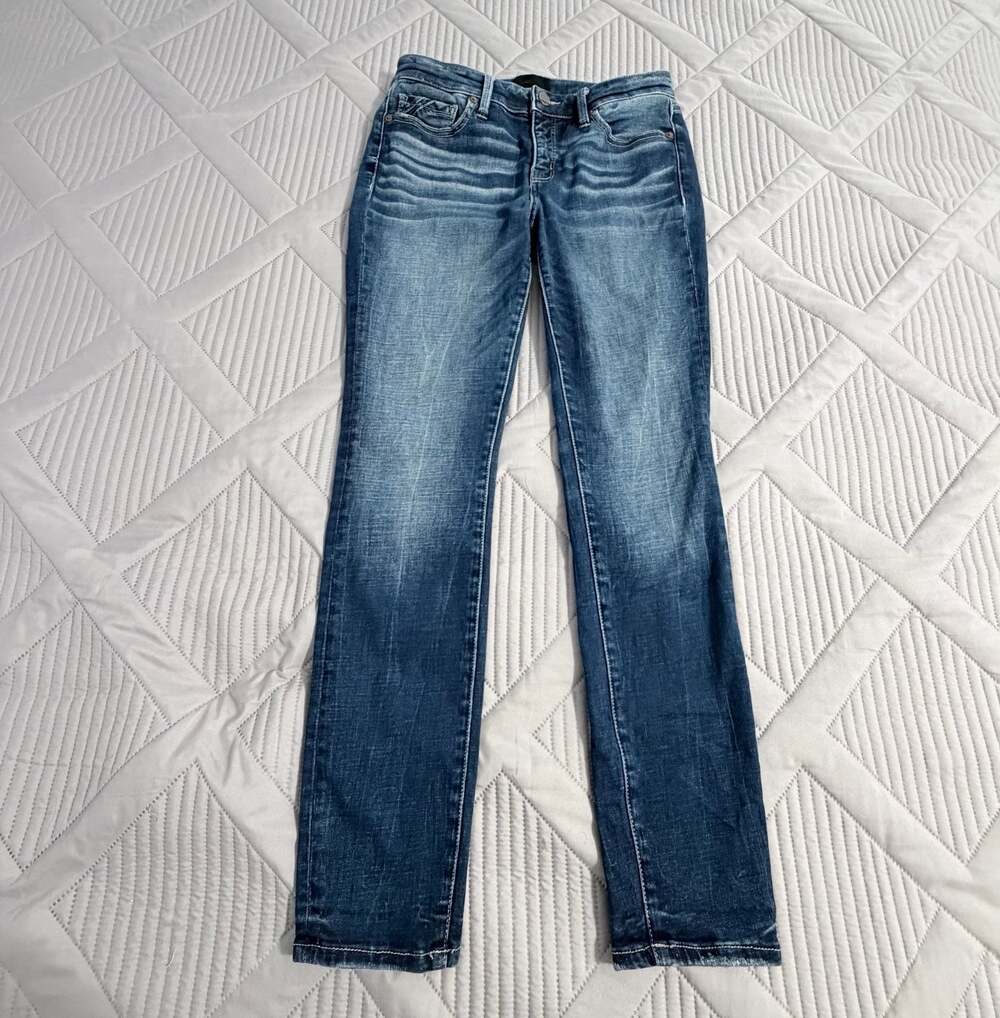 Buckle Black Fit No. 53 Skinny Jeans Women's Size 27x30 Blue Stretch Denim

A7
